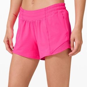 Lululemon hotty hot shorts size 2 with 4 in inseam